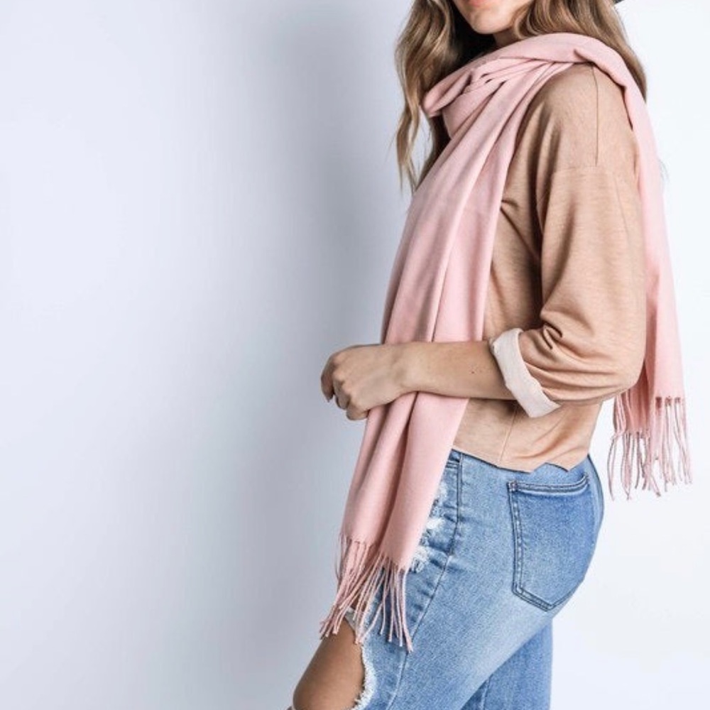 Pink Scarf